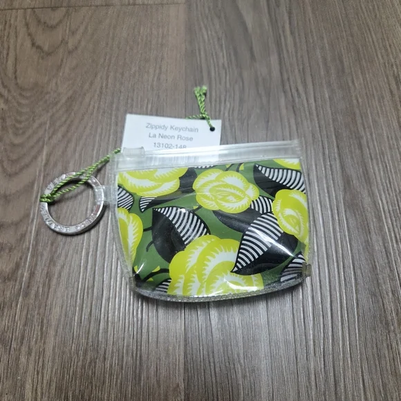 Vera Bradley Zippidy Keychain - Picture 2 of 3
